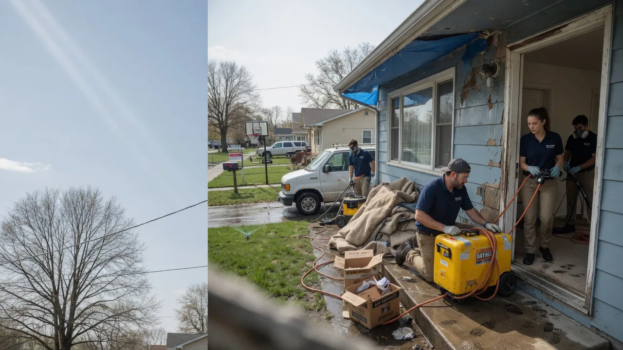 Basement Flood Cleanup in Luttrell, TN near me